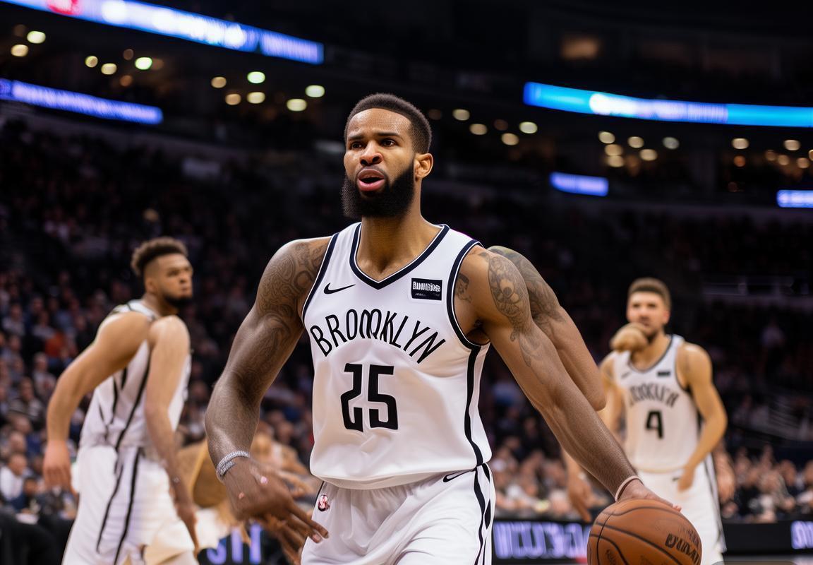 篮网团队篮球九人得分上双创赛季分差纪录，雄鹿状态低迷溃败，小波特得分中断连胜纪录